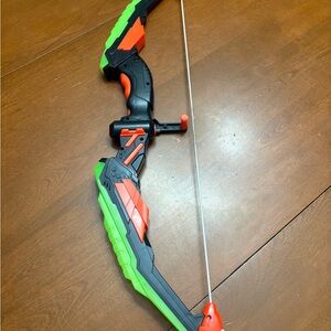 Kids Archery Toy Bow - Black, Green, and Orange
